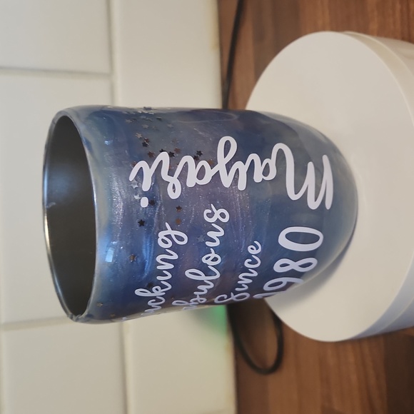 COPY - Fabulous since 1981 stainless steel wine glass - Picture 1 of 5